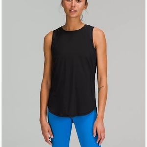 Black lululemon sculpt tank